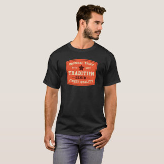 Klassisk vintagelogotyp t shirt