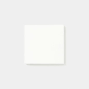 Klassisk vit ANPASSNINGSBAR Post-it Block