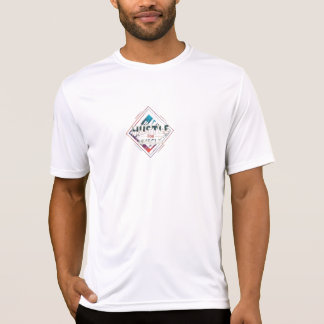 "Klassisk vit T-Shirt med fet utskrift - Unisex Fa