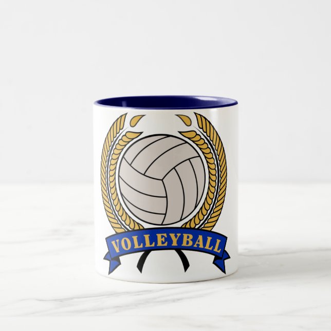 Klassisk Volleyball-design mugg (Center)