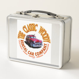 Klassisk Woody Rental Car Company Logotyp Ver2.0