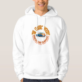 Klassisk Woody Rental Car Company Logotyp Ver 4.0 Hoodie