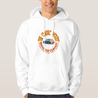Klassisk Woody Rental Car Company Logotyp Ver 4.0 Hoodie