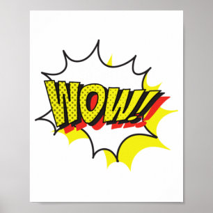 Klassisk wow ledig dag poster
