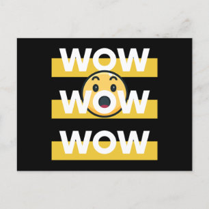 Klassisk wow ledig dag vykort