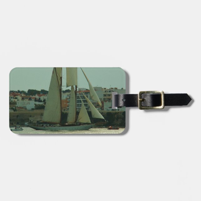 Klassisk yacht bagagebricka (Horisontell Framsida)
