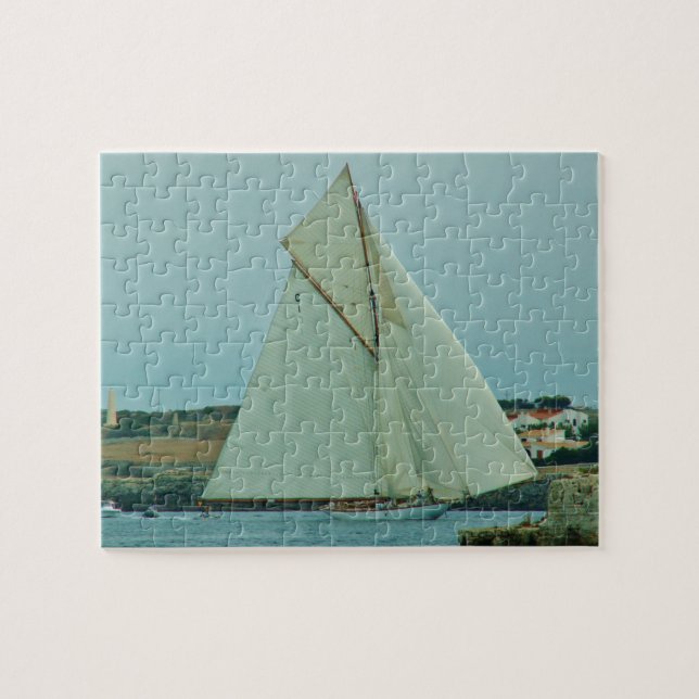 Klassisk Yacht Mariquita Pussel (Horisontell)