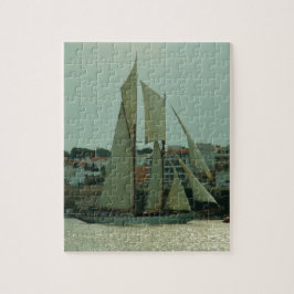 Klassisk yacht pussel