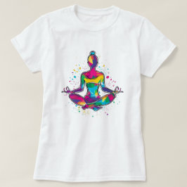 Klassisk yoga T-shirt för kvinnor