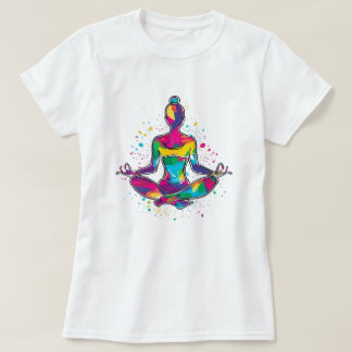 Klassisk yoga T-shirt för kvinnor