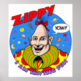 Klassisk Zippy-Poster Poster