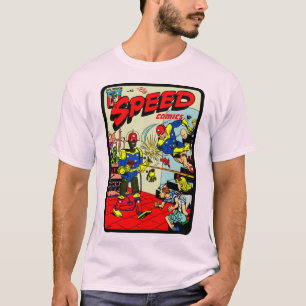 Klassiska 1940:s HASTIGHETSTecknader T-Shirt