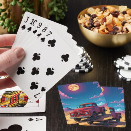 Klassiska amerikanska pickup-spelkort casinokort