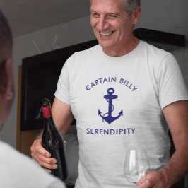 Klassiska ankarkapslar för fartyg t shirt