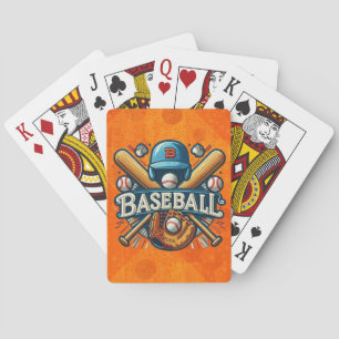 Klassiska basebollessentials / Stilig retrolegend Casinokort