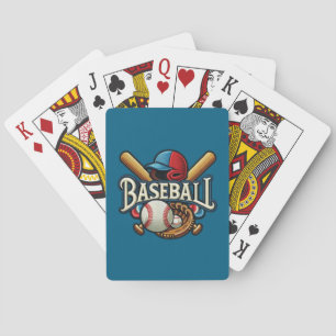 Klassiska basebollessentials / Stilig retrolegend Casinokort