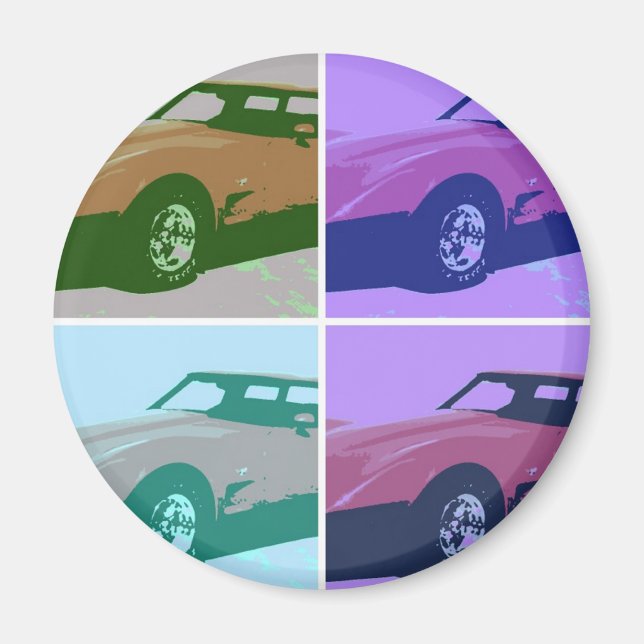 Klassiska bilar 1979 magnet (Framsidan)