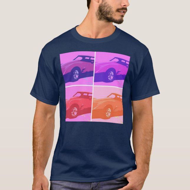 Klassiska bilar 1979 tee shirt (Framsida)