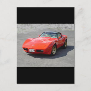 Klassiska bilar 1979 vykort