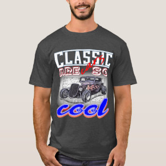 klassiska bilar är så coola - retro bil t shirt
