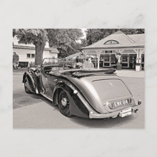 Klassiska bilar i Saratoga Vykort