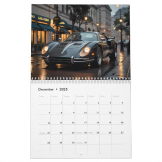 Klassiska bilar kalender