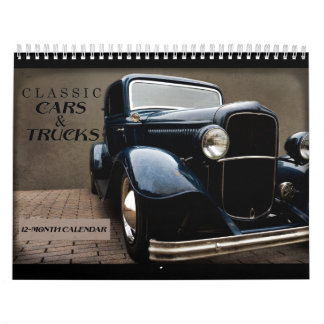 Klassiska bilar och Lastbilar-kalender Kalender