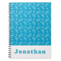 Klassiska bojor Blue Football Star Boll Mönster Na