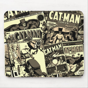 Klassiska CAT-MAN-Tecknader Mousepad Musmatta