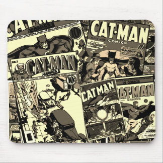 Klassiska CAT-MAN-Tecknader Mousepad Musmatta