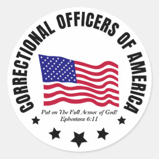 Klassiska COA-stämplar Runt Klistermärke