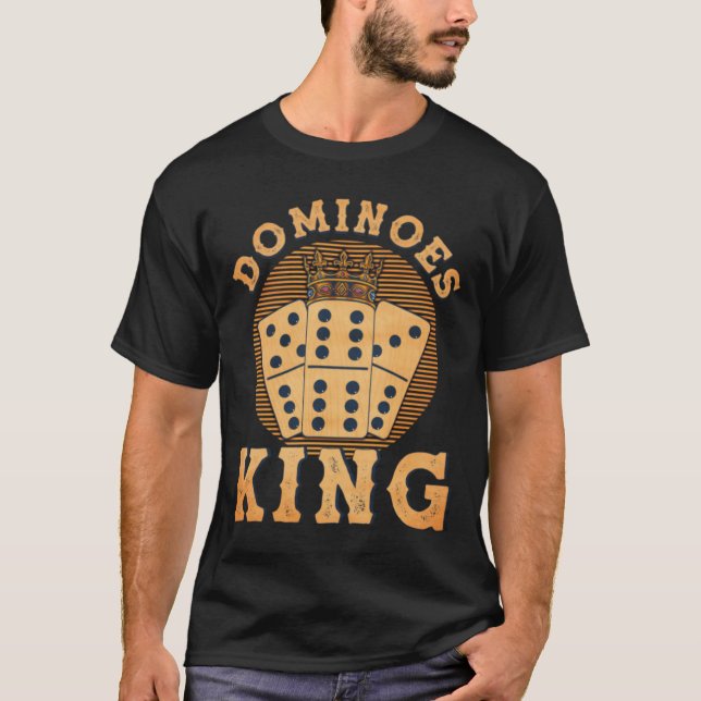 Klassiska Dominoes Play Domino Dominoes2 T Shirt (Framsida)