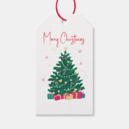 Klassiska Festive Helgdag Gifts & Julgran Presentetikett