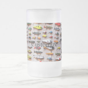 Klassiska fiskelock Thunder_Cove  Frostat Ölglas