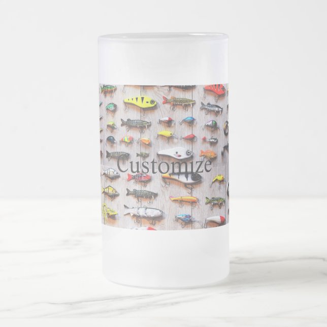 Klassiska fiskelock Thunder_Cove  Frostat Ölglas (Center)