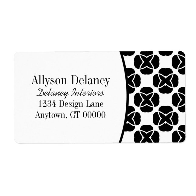 Klassiska flaggskeppsetiketter fraktsedel (Framsidan)