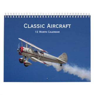 Klassiska flygplan - 12 månaders kalender