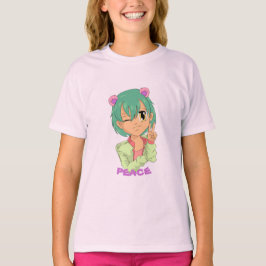 Klassiska fredsbarn t shirt