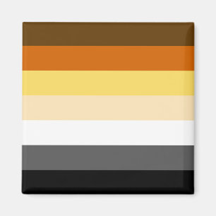 Klassiska gayburar, Pride Flagga Magnet
