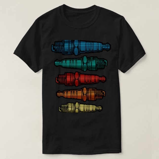 Klassiska gnisttändningar t shirt (Design framsida)