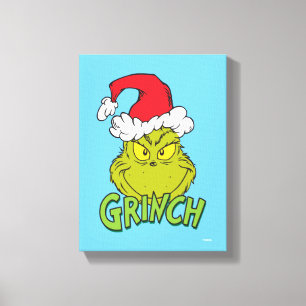 Klassiska Grinch   Busig eller snäll Canvastryck