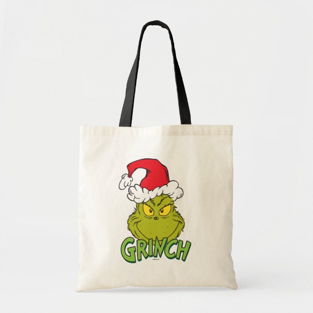 Klassiska Grinch | Busig eller snäll Tygkasse (Framsidan)
