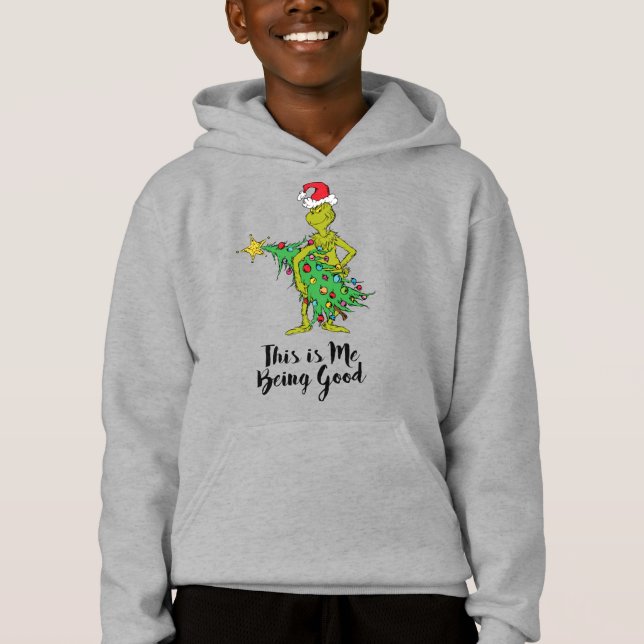 Klassiska Grinch | Busig T Shirt (Framsida)