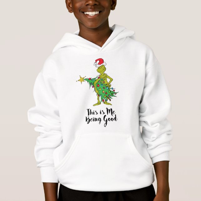 Klassiska Grinch | Busiga T Shirt (Framsida)