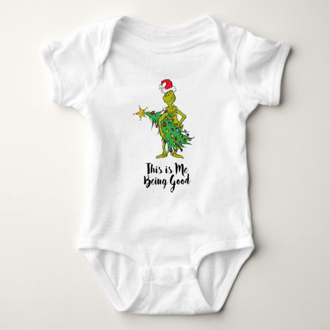Klassiska Grinch | Busiga T Shirt (Framsida)