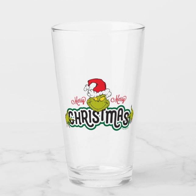 Klassiska Grinch | God Jul Glaskopp (Framsida)