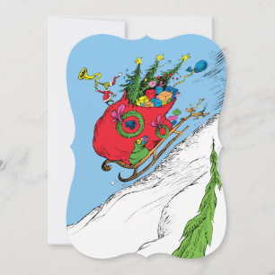 Klassiska Grinch Grinch & Max Flyktiga Släden