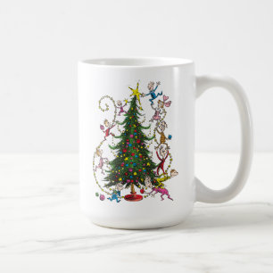 Klassiska Grinch Julgran Kaffemugg