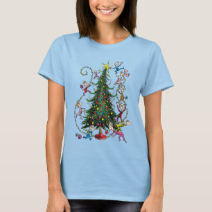 Klassiska Grinch   Julgran T Shirt