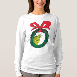 Klassiska Grinch   Julkrans T-shirt